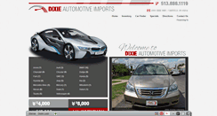 Desktop Screenshot of dixieautomotiveimports.com